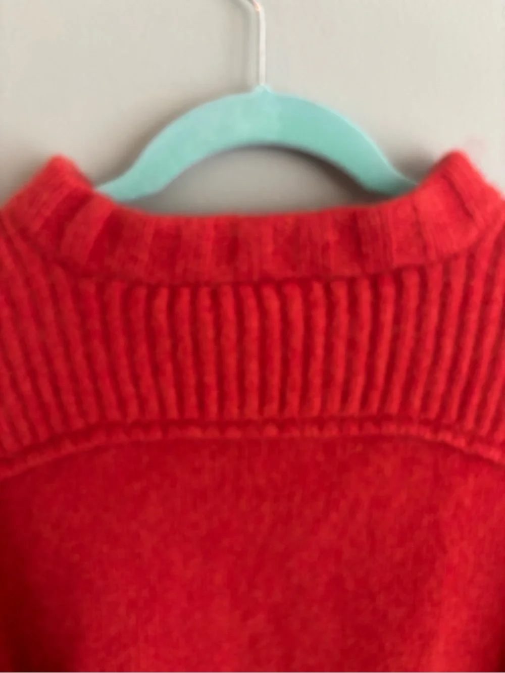 Banana Republic Merino Wool Cashmere Blend Sweater Burnt Orange Medium M